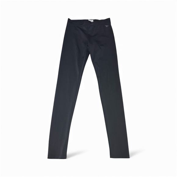 PINK Victoria's Secret Pants - PINK Victoria's Secret Black Nylon Leggings